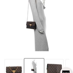 Louis Vuitton Vavin PM Checkered Brown and Black Shoulder Bag